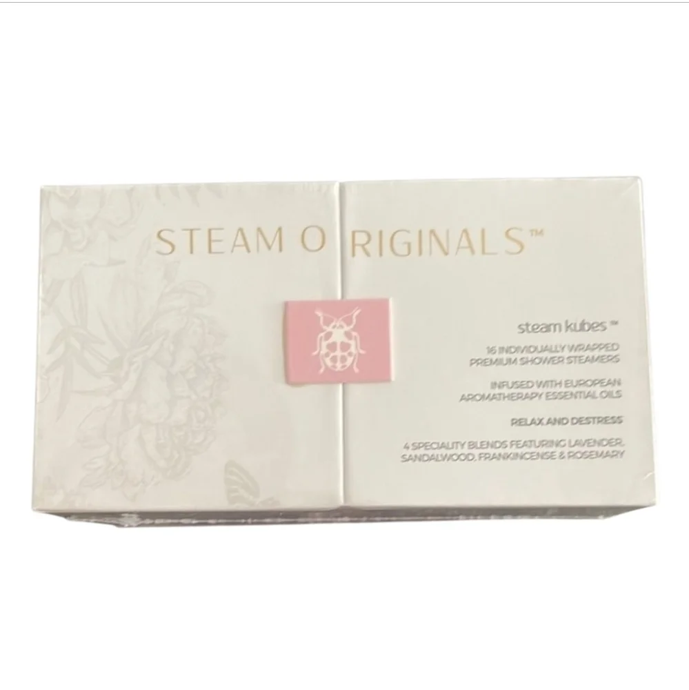 Steam Originals Aromatherapy Shower Kubes, Infused With European Essential Oils